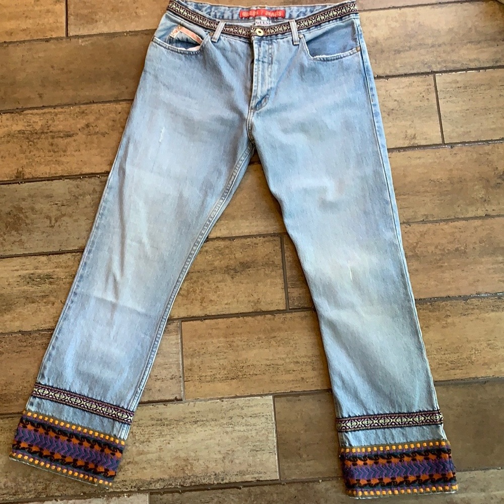 VINTAGE GUESS BOHO JEANS